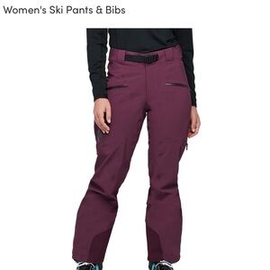 Black Diamond Women's Ski Pants - Purple